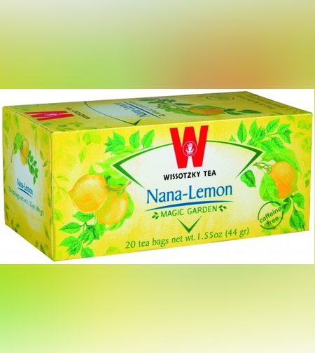 Lemon and nana mint tea