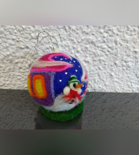 Коледна топка за елха за момиченце