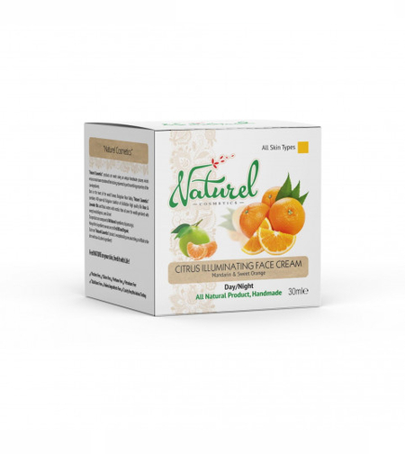Цитрусов озаряващ крем за лице 30 мл