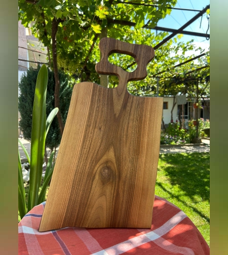 Дървена дъска за рязане от орех