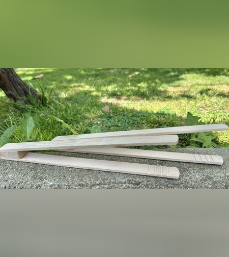 Дървени щипки за скара