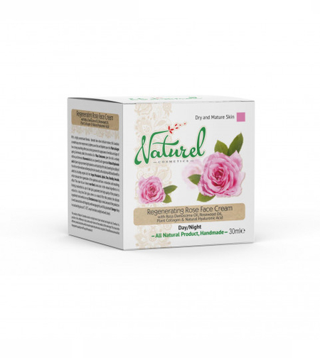 Регенериращ Крем за лице Роза 30 мл
