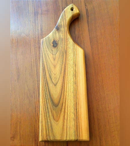 Дъска за рязане и сервиране - Орех 7