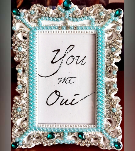 Лунен сън - Винтидж рамка за снимки