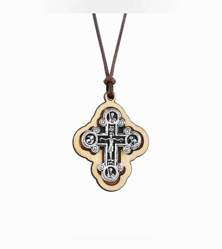 Дървен Кръст с  Исус Христос