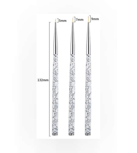 Комплект четки за рисуване – 3бр. мрамор