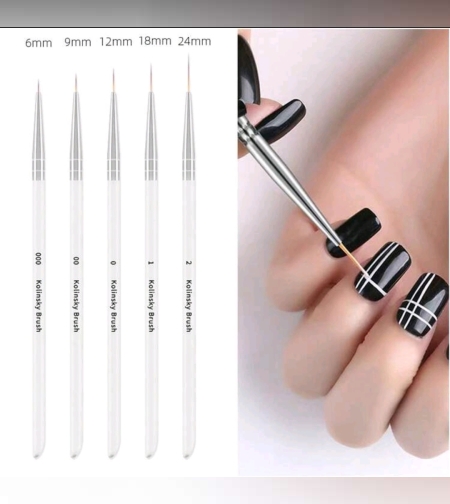 Комплект детайлни четки 5 бр.