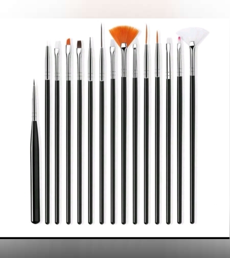 Четка за декориране -15бр.