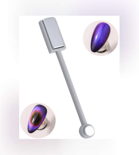 Магнит за гел лак Котешко око – двоен