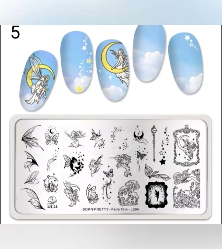 Шаблон за печат Born Pretty- L004