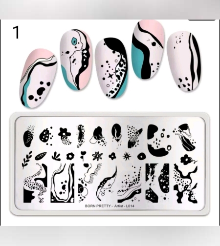 Шаблон за печат Born Pretty- L014