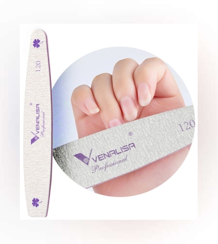 Пила за нокти VENALISA - 120/120