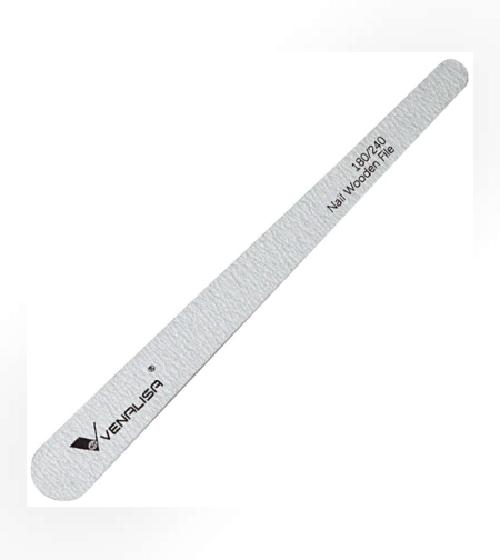 Пила за нокти права  VENALISA 180/240