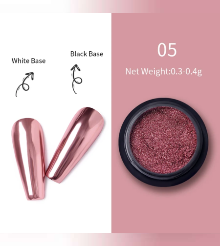 Огледален пигмент за нокти 05