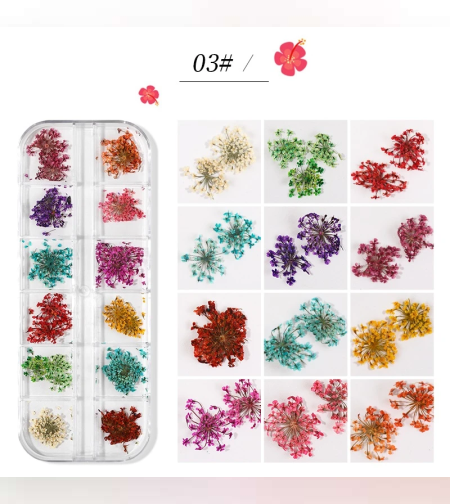 Декорация сухи цветя - 12 модела