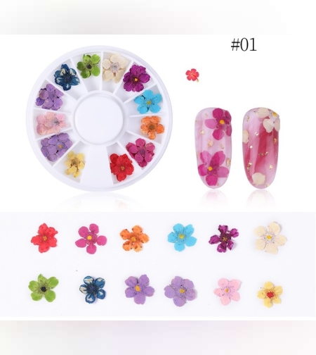 Декорация сухи цветя - 12 модела