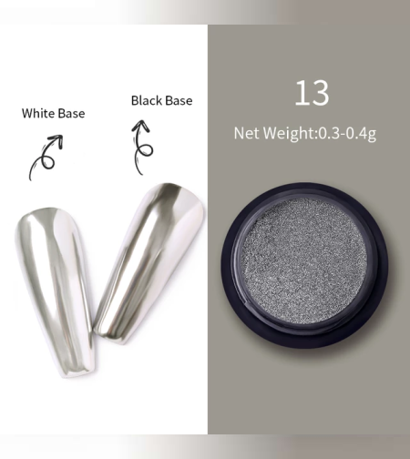 Огледален пигмент за нокти 13