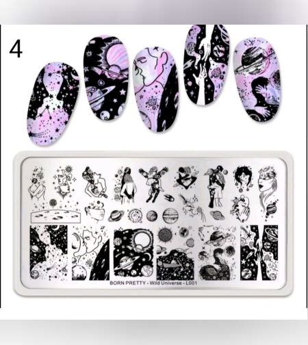 Шаблон за печат Born Pretty- L001