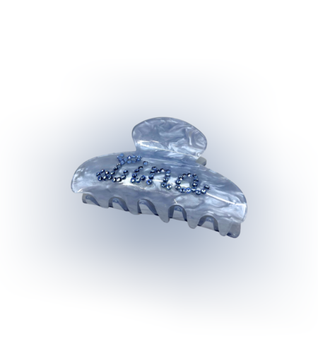 CUSTOM BIG GLAZED CANDICE BLEU CLIP