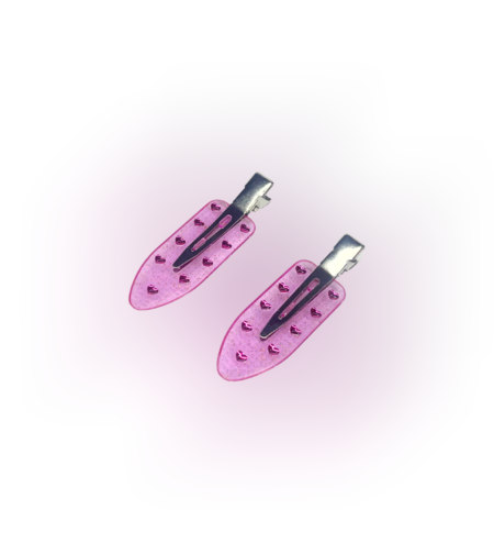 CUSTOM BISOUS HAIR PINS