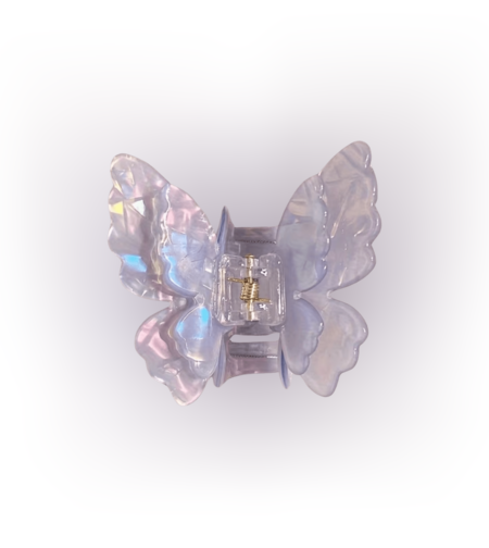 CUSTOM LAVENDER BUTTERFLY CLIP