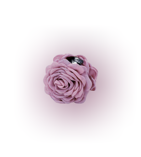 SMALL Rosette Clip in MAUVÉ