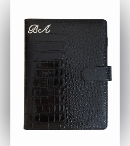 CUSTOM CROCO LEATHER PLANNER IN THE LEXINGTON