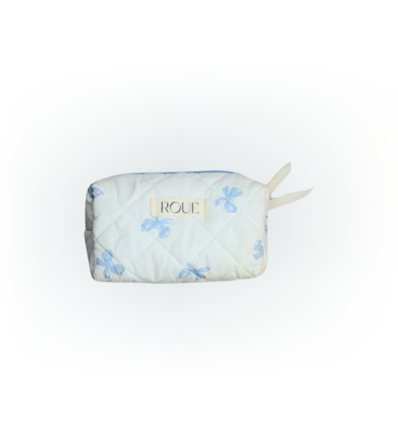 CUSTOM SMALL SOMETHING BLUE TOILETRY BAG