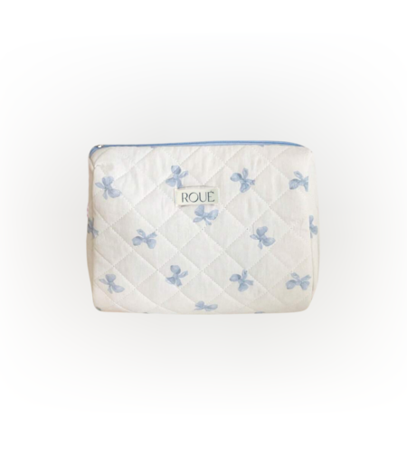 CUSTOM LARGE SOMETHING BLUE TOILETRY BAG