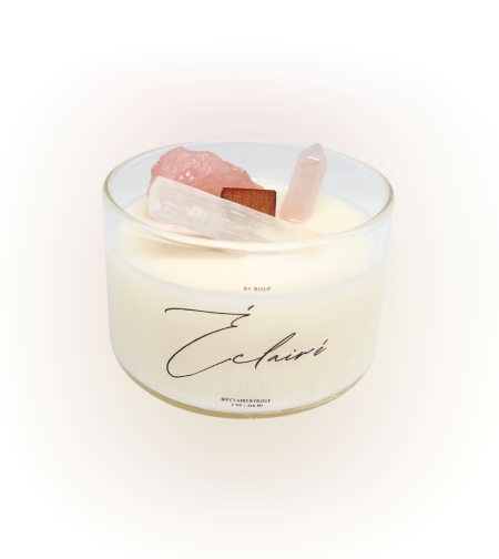 The ÉLEXIR d’AMOUR CRYSTAL candle