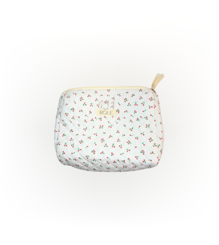 CUSTOM LARGE CHERRY DELIGHT TOILETRY BAG