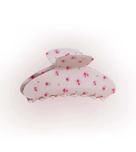 CUSTOM LARGE BLUSH BLOOM CLIP