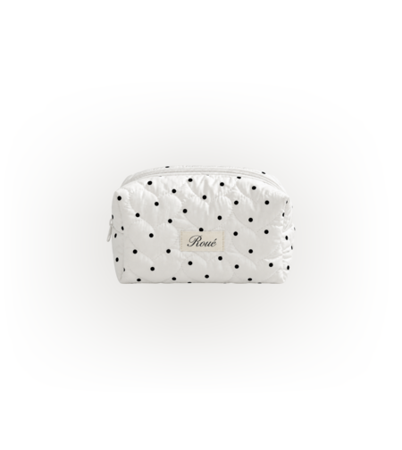 CUSTOM SMALL LOVE AT FIRST DOT TOILETRY BAG