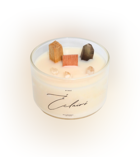 The RÊVE DE TRANQUILLITÉ CRYSTAL candle