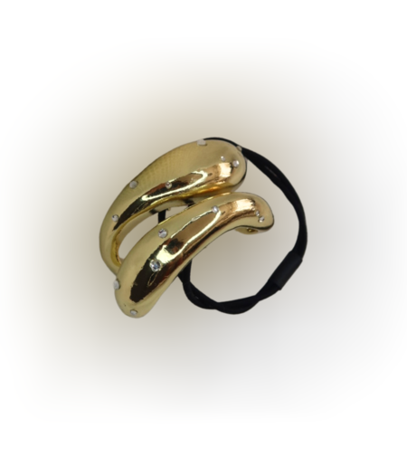 CUSTOM METAL ELASTIQUE DORÉ