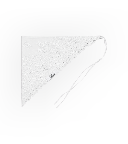 HANDMADE ROSE VEIL ROUÉ HEADSCARF