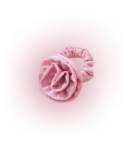 Rosette Scrunchie in BLOSSOM