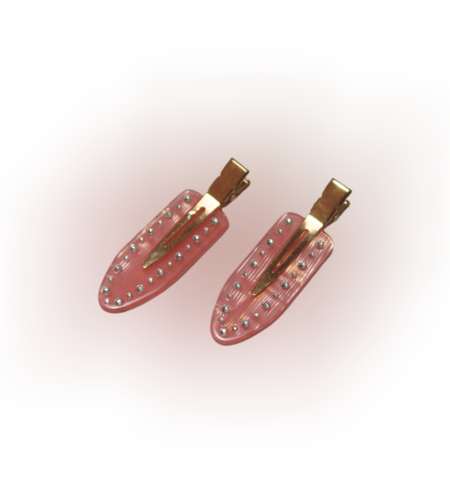 CUSTOM SHORTCAKE HAIR PINS