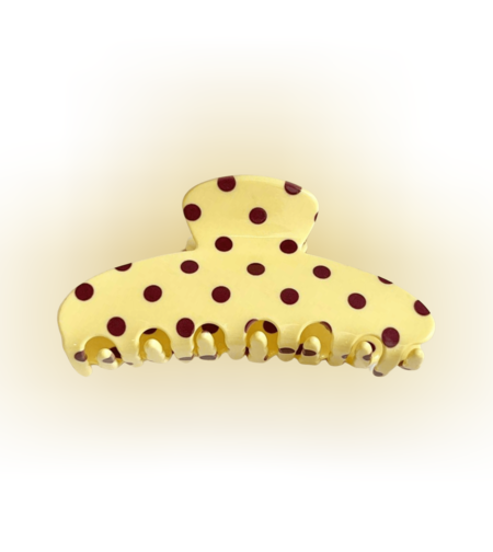 CUSTOM CRÈME CARAMEL LARGE CLIP