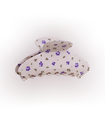 CUSTOM LARGE LILAC WHISPERS CLIP