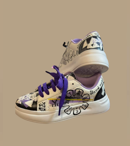 ,,АРТ,, Ръчно рисувани маратонки 36номер