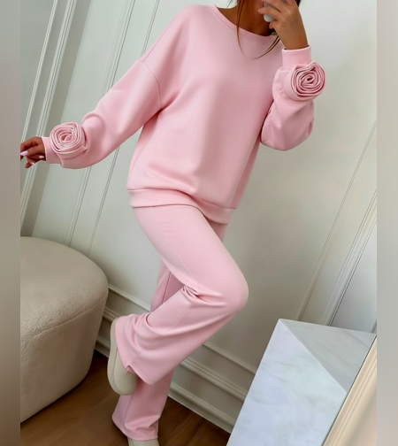 Дамски сет в розово