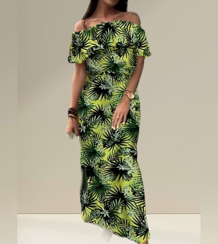 Рокля на цветя