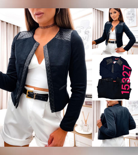 Дамско сако в черно