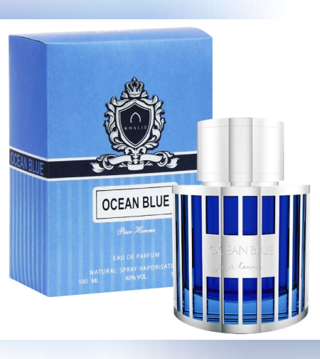 Ocean Blue by Khalis -Оригинален мъжки парфюм внос от Дубай