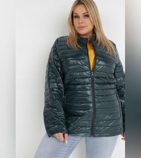 Преходно Макси Яке в  тъмно зелено