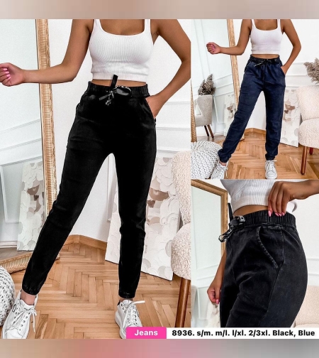 Дамски панталон с връзки