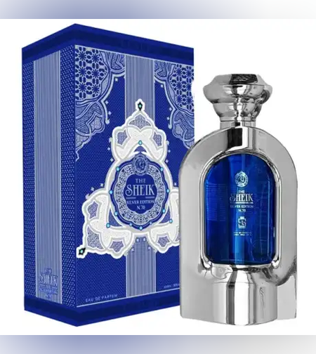 The Sheik - Silver Edition - от Khalis - Оригинален  мъжки парфюм внос от Дубай
