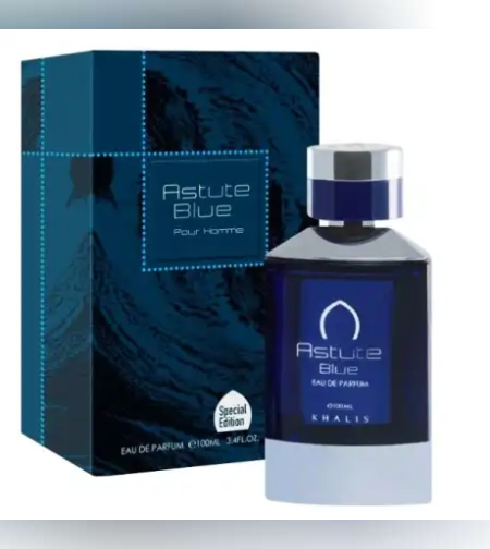 Astute Blue by Khalis - Оригинален мъжки парфюм внос от Дубай