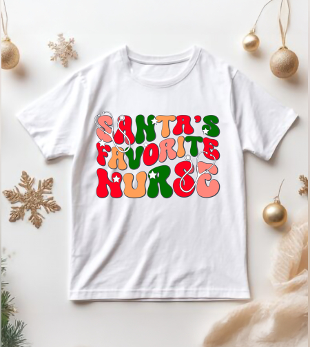 Коледна Тениска -Merry Nurse